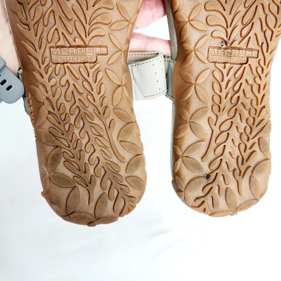 Merrell Gray Memory Foam Slip On Double Strap Women's Sandals Size 11 - Picture 11 of 12